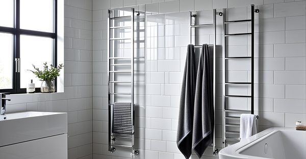 Transformez votre salle de bain avec un porte-serviette murale élégant